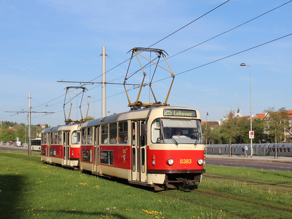 Прага, Tatra T3R.P № 8383