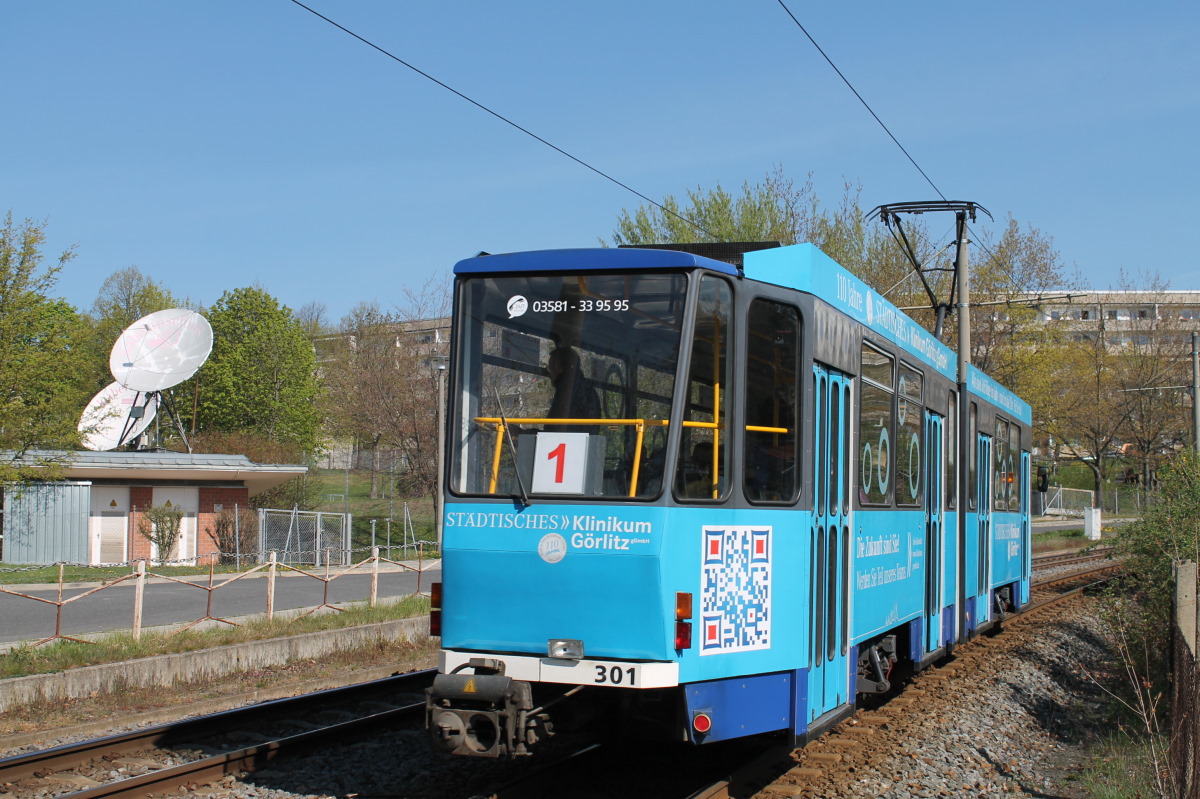 Гёрлиц, Tatra KT4DC № 301