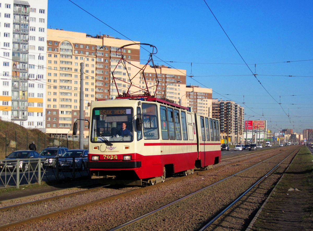 Санкт-Петербург, ЛВС-86К № 7026