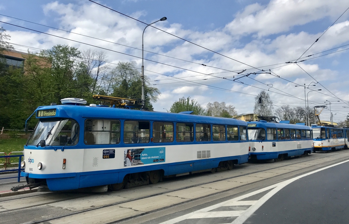 Острава, Tatra T3R.P № 995; Острава, Tatra T3R.P № 991