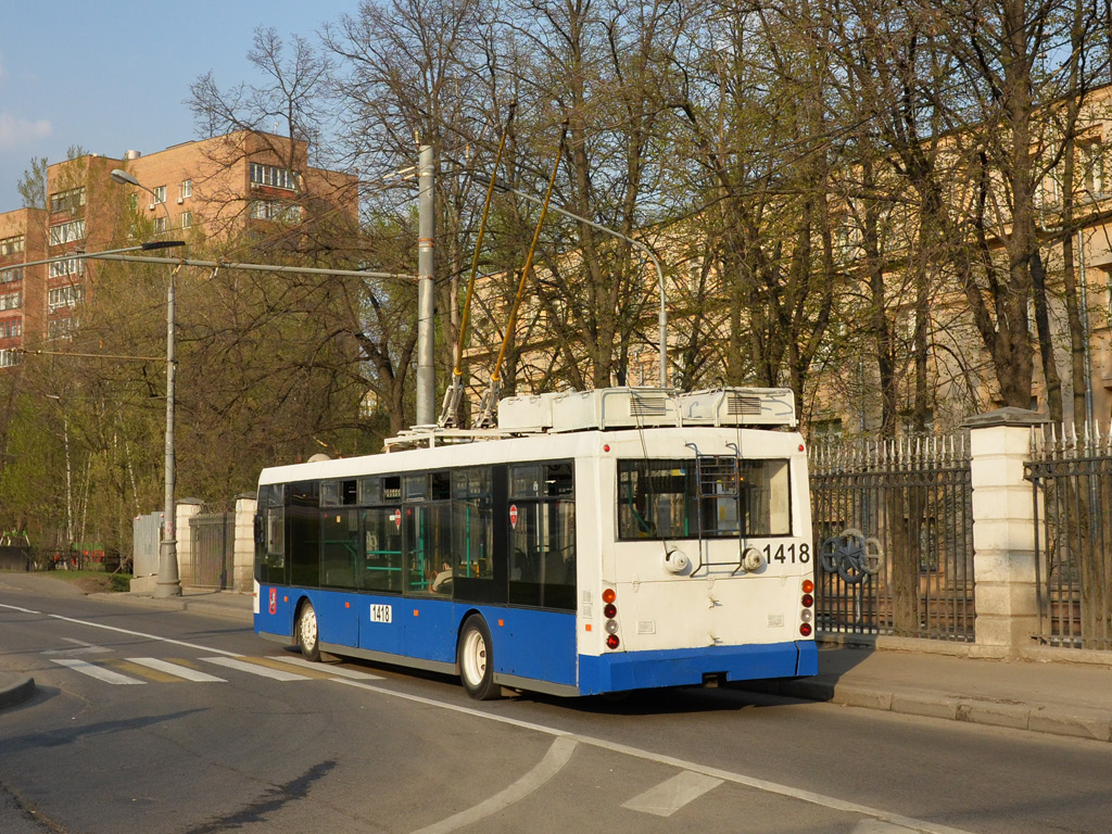 Москва, Тролза-5265.00 «Мегаполис» № 1418