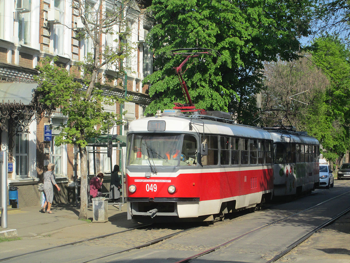 Краснодар, Tatra T3SU КВР ТРЗ № 049