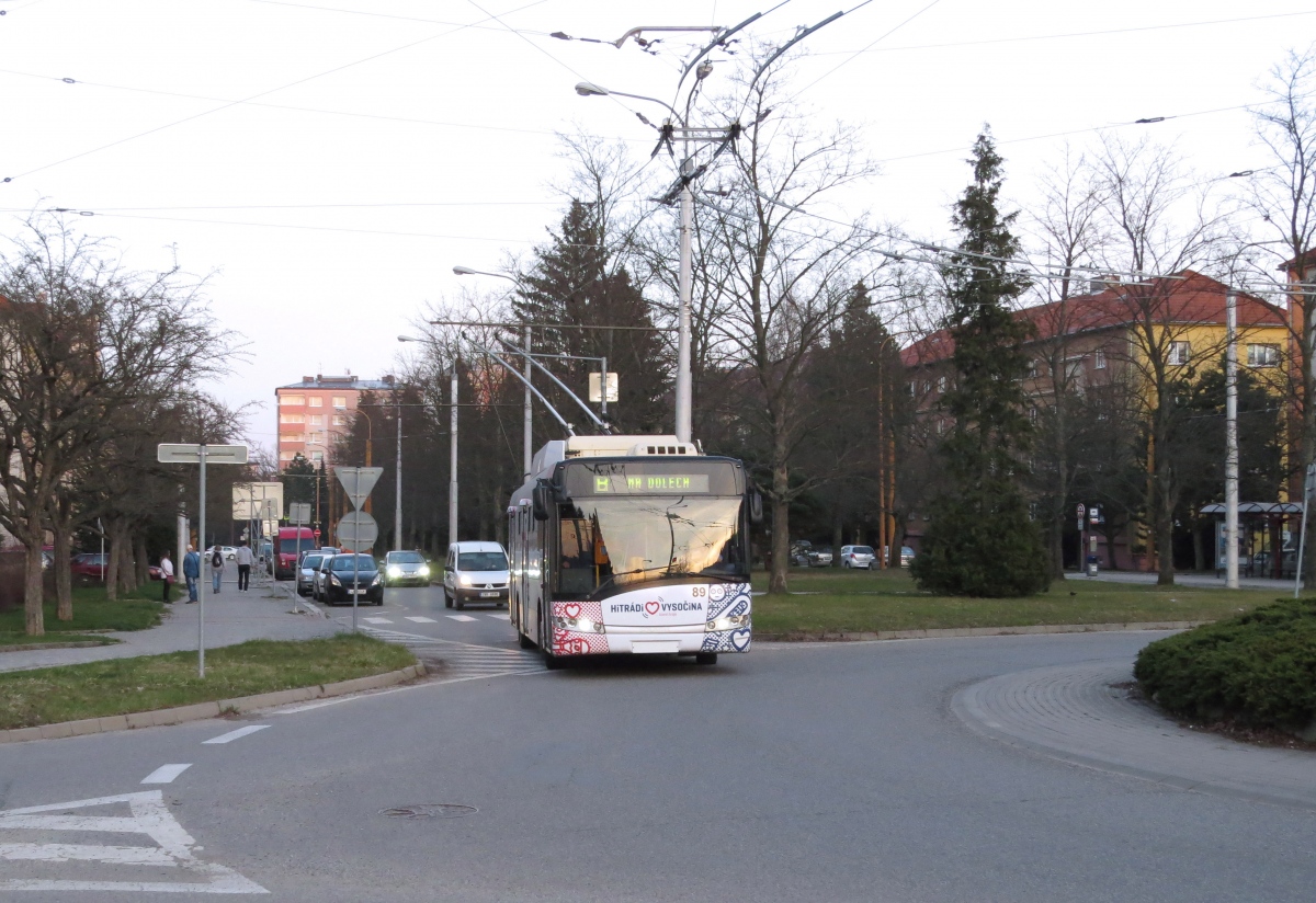 Iglau, Škoda 26Tr Solaris III Nr. 89; Iglau — Trolleybus Lines and Infrastructure