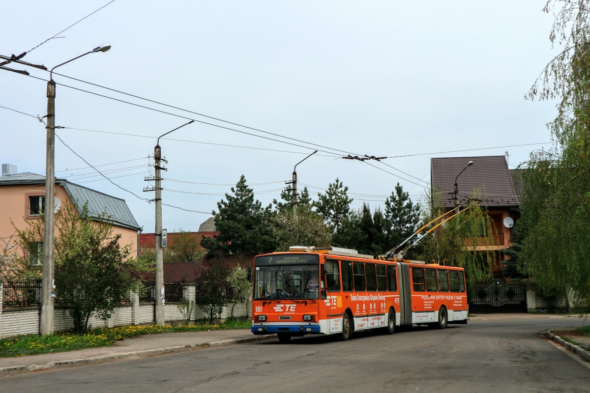 Ивано-Франковск, Škoda 15Tr13/6M № 181