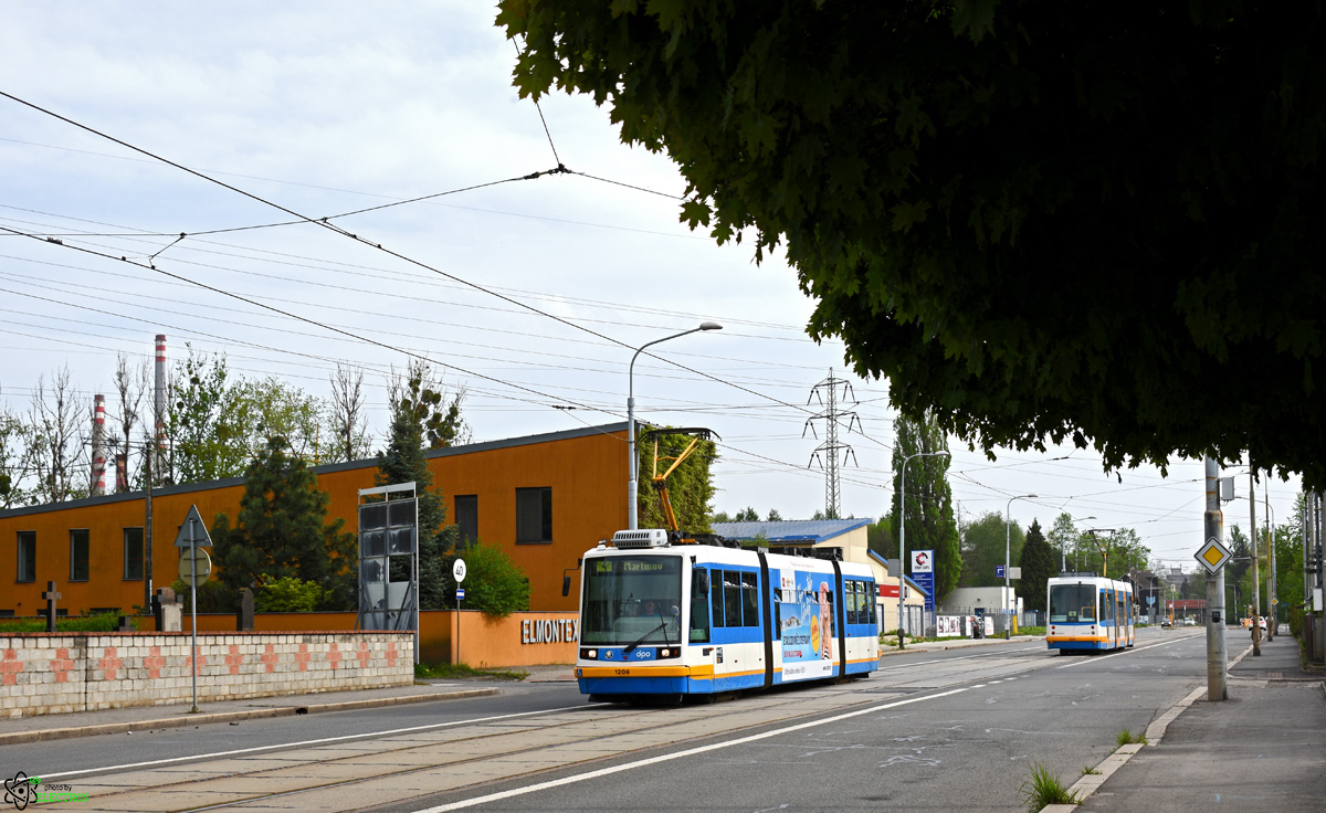 Острава, Škoda 03T2 Astra № 1206