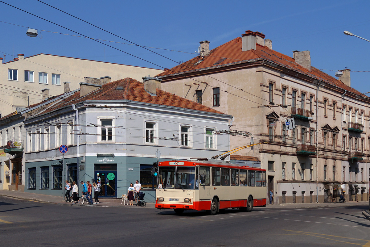 Вилнюс, Škoda 14Tr11/6 № 1563