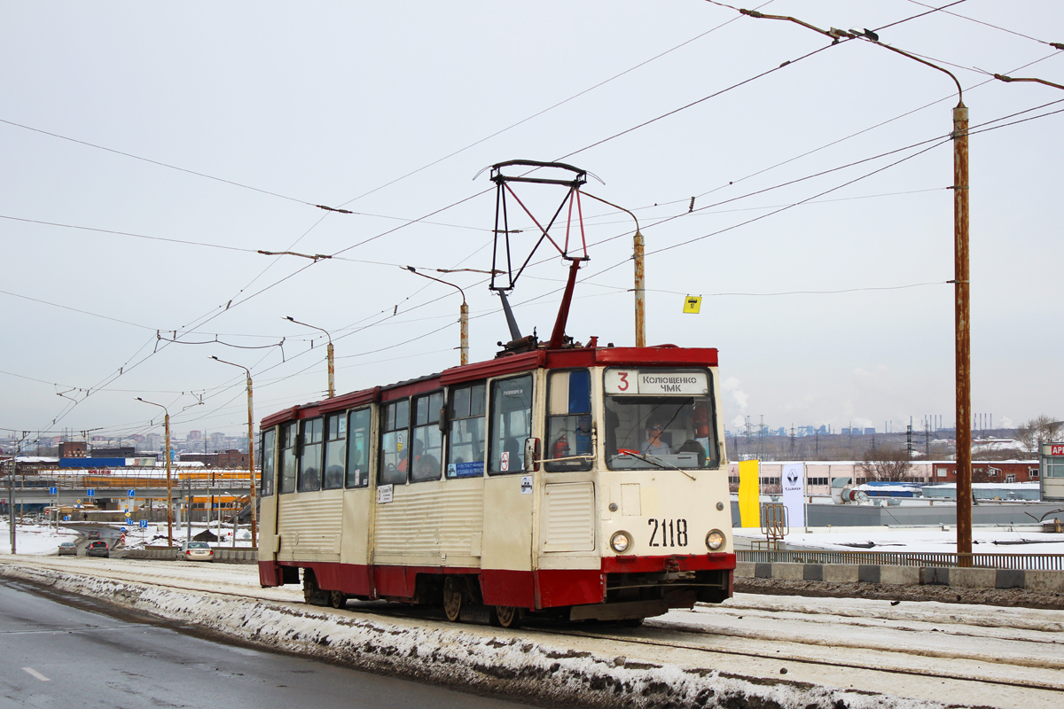 Chelyabinsk, 71-605 (KTM-5M3) č. 2118