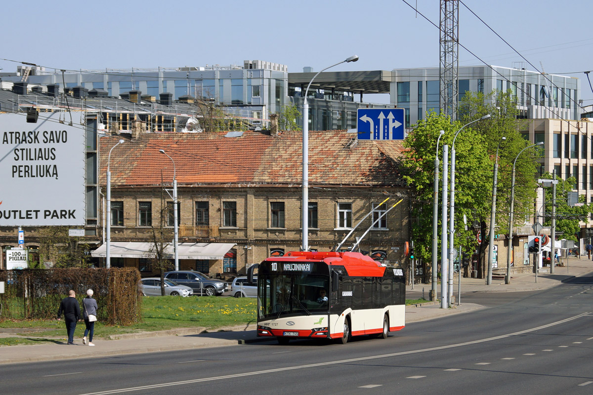 Vilnius, Solaris Trollino IV 12 Škoda № 1727