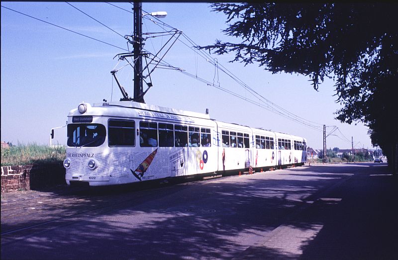 Рейн-Неккар, Duewag ET12 № 1022
