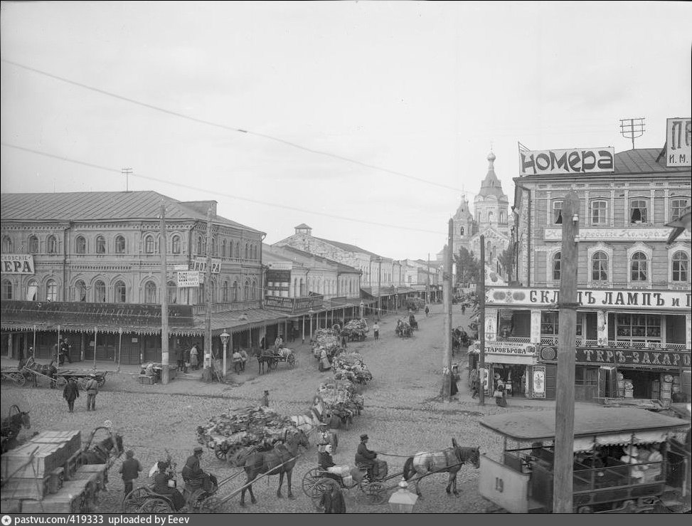 Нижний Новгород, Двухосный прицепной вагон № 19; Нижний Новгород — Исторические фотографии