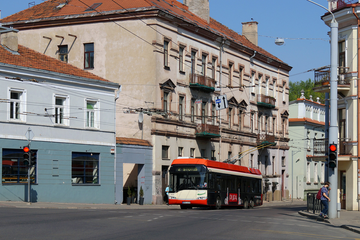 Вильнюс, Solaris Trollino II 15 AC № 1679