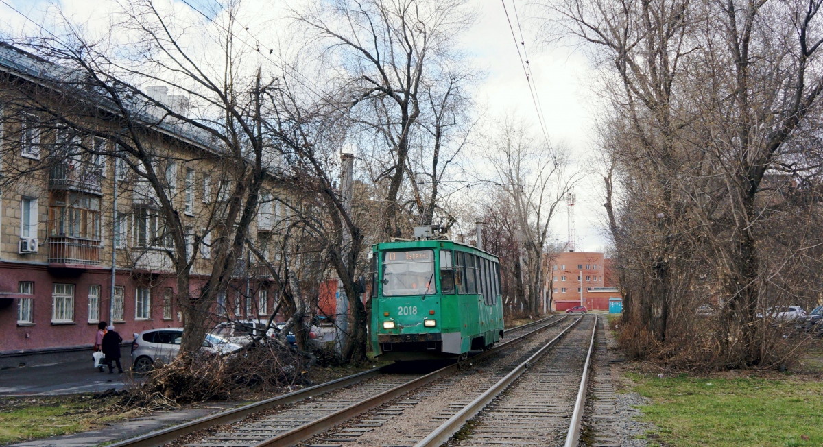 Новосибирск, 71-605 (КТМ-5М3) № 2018