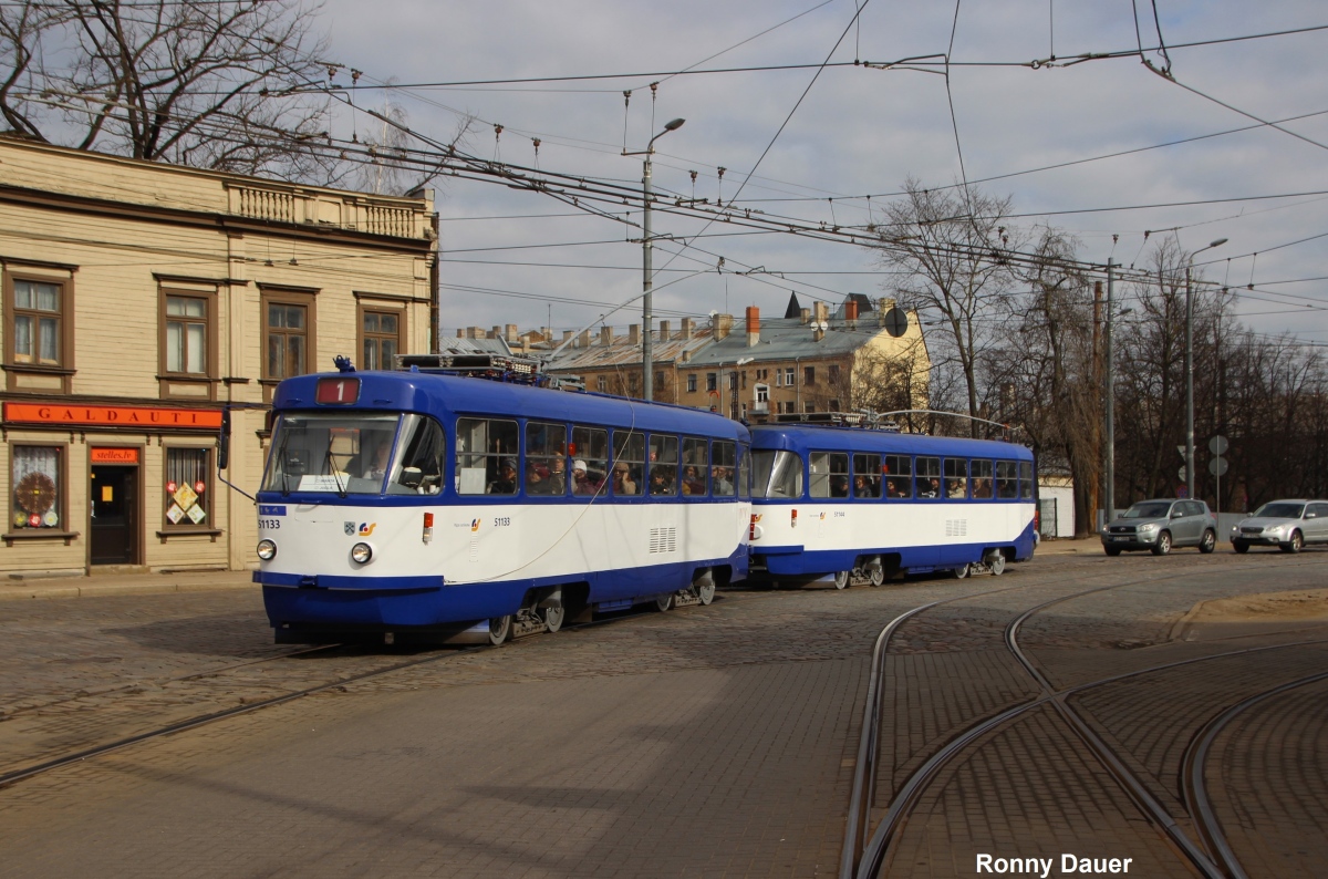 Рига, Tatra T3A № 51133