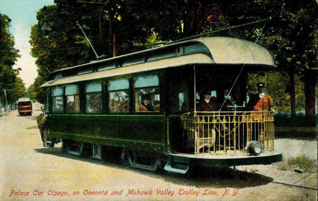 Oneonta, St. Louis 4-axle motor car Br. Otsego