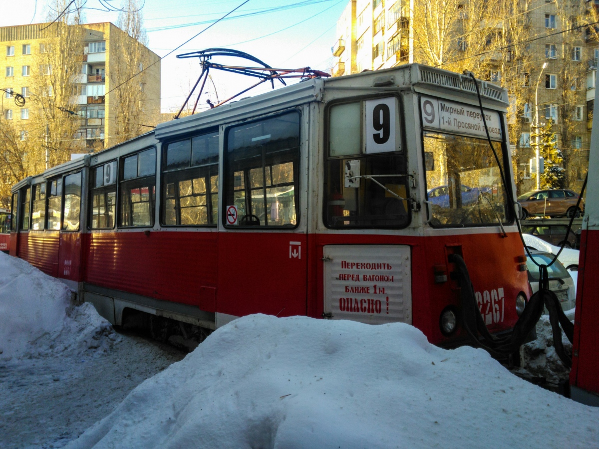Саратов — Последствия снегопадов зимой 2018–2019 гг.