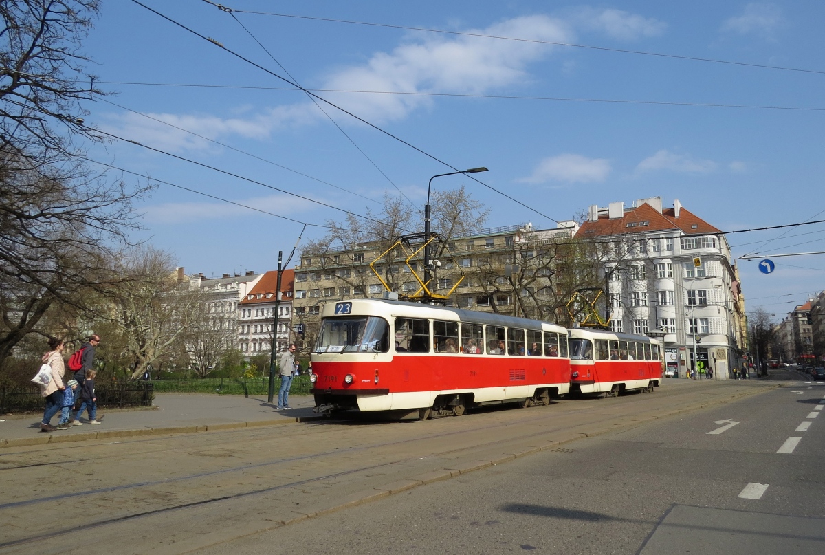 Прага, Tatra T3SUCS № 7191