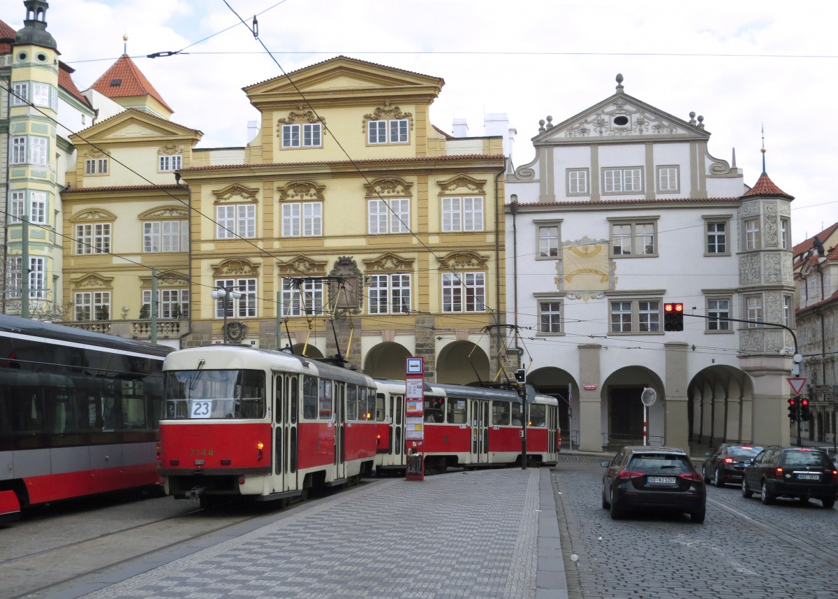 Прага, Tatra T3SUCS № 7144