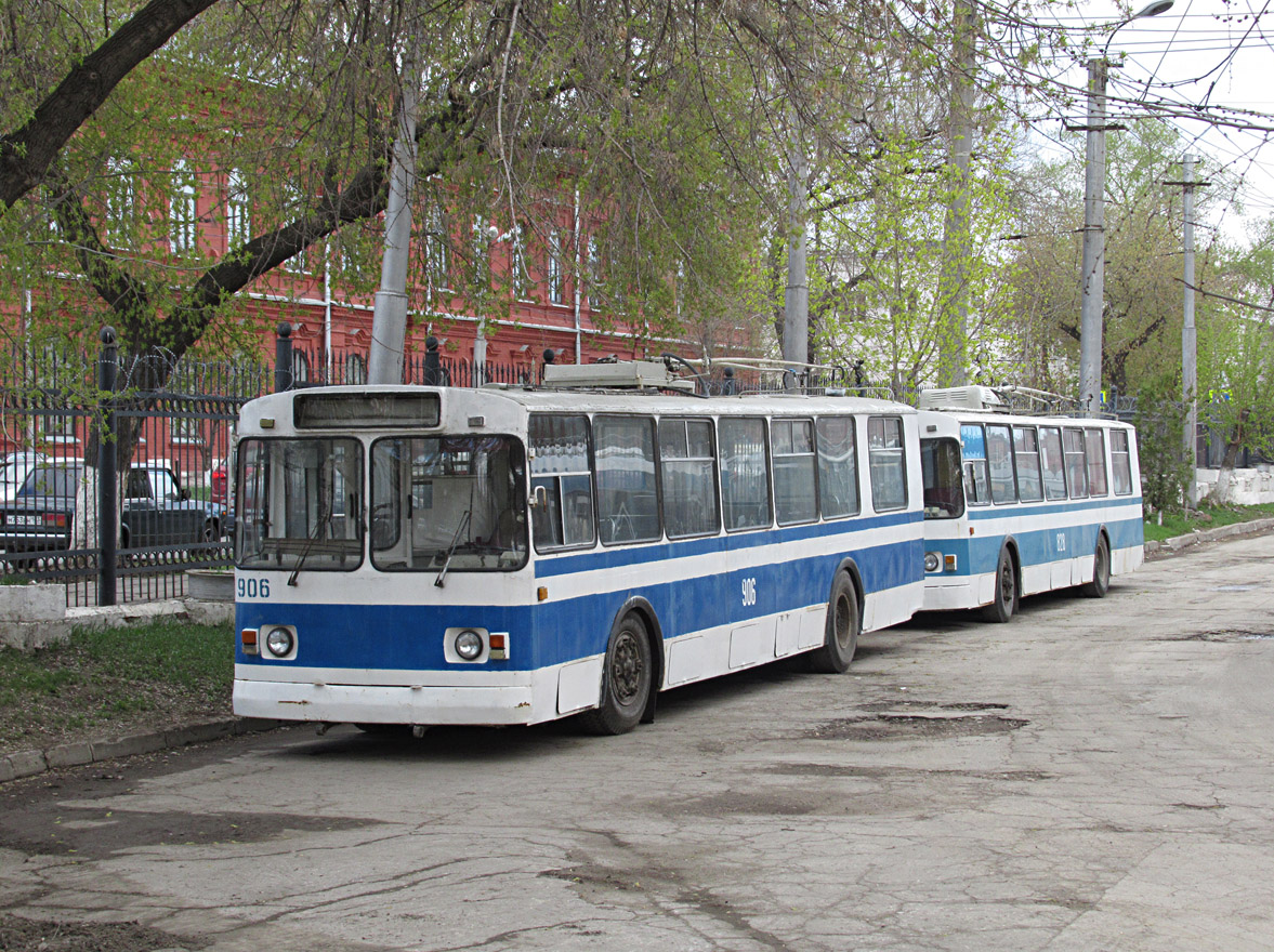 Самара, ЗиУ-682В-012 [В0А] № 906; Самара — Троллейбусное депо № 1