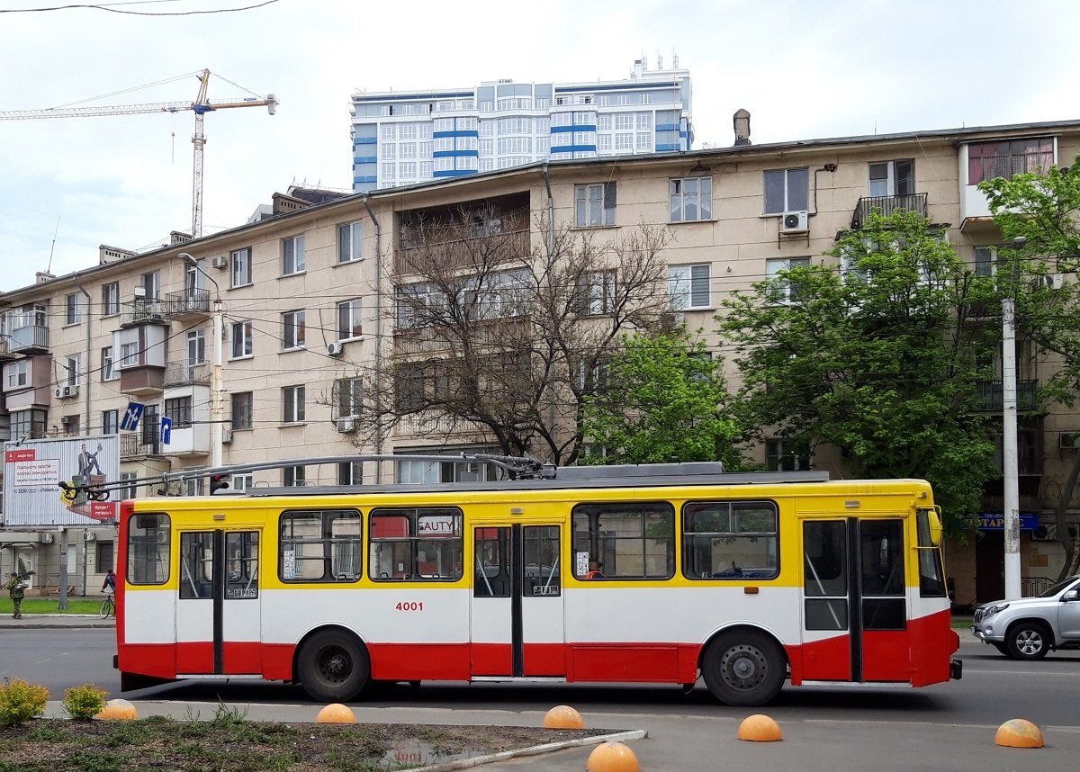 Одесса, Škoda 14Tr17/6M № 4001