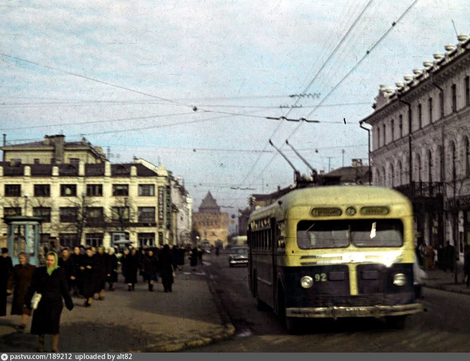 Нижний Новгород, МТБ-82Д № 92; Нижний Новгород — Исторические фотографии