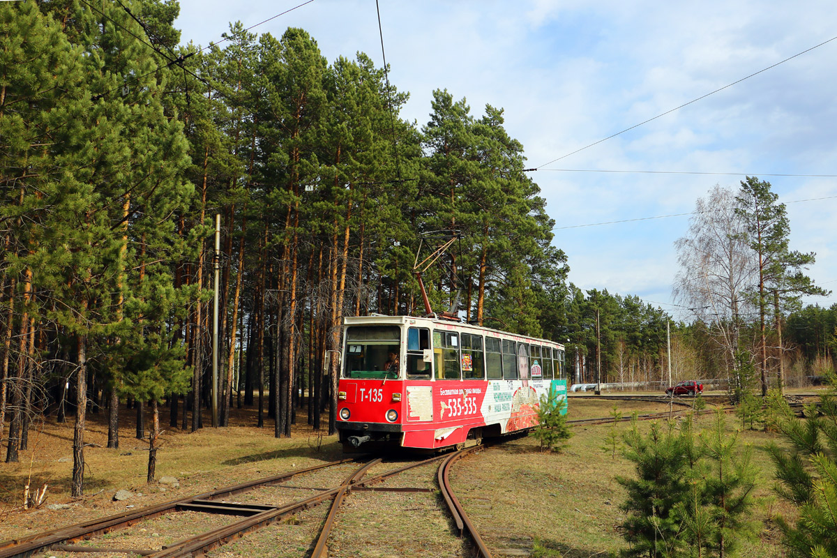 Ангарск, 71-605 (КТМ-5М3) № 135 Ангарск, 71-605 (КТМ-5М3) № 135