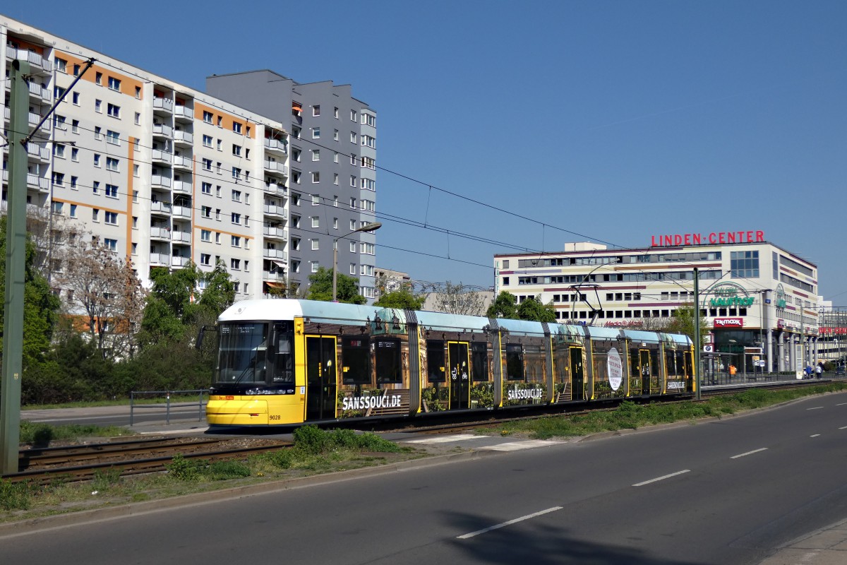 Берлін, Bombardier Flexity Berlin (GT8-08ZR/F8Z) № 9028