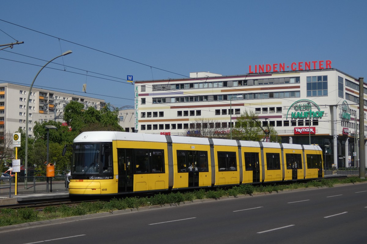 Берлин, Bombardier Flexity Berlin (GT8-08ZR/F8Z) № 9048