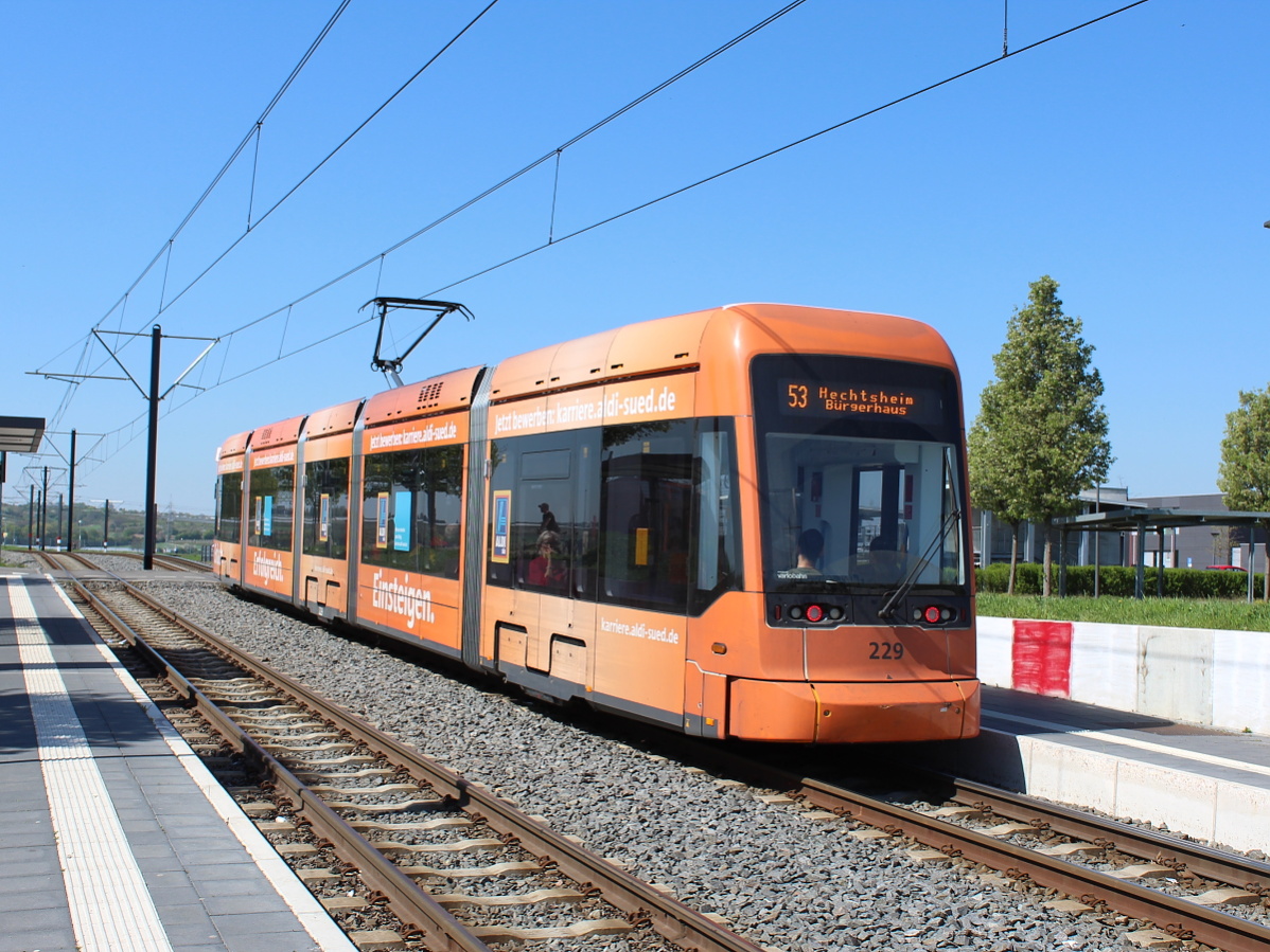 Mainz, Stadler Variobahn # 229