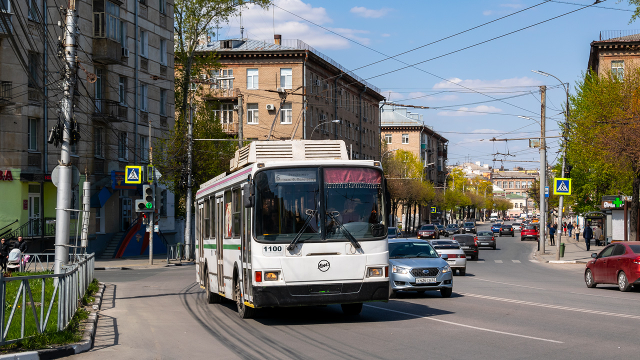 Ryazan, LiAZ-5280 # 1100 Ryazan, LiAZ-5280 # 1100
