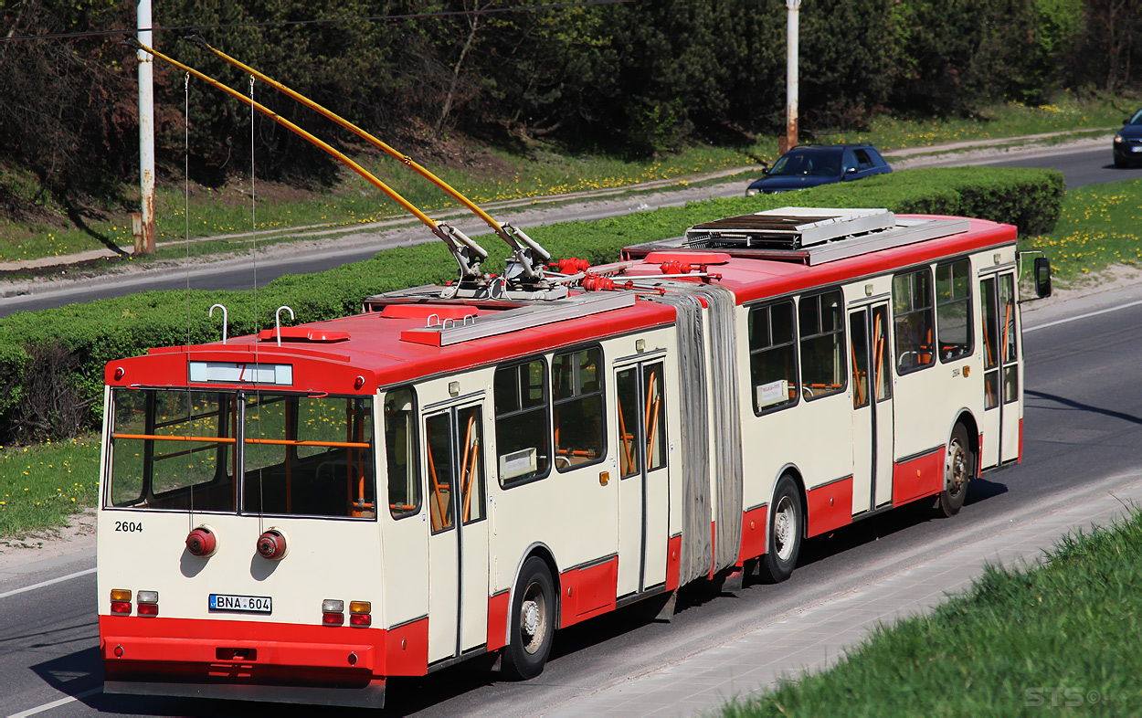 Вильнюс, Škoda 15Tr03/6 № 2604