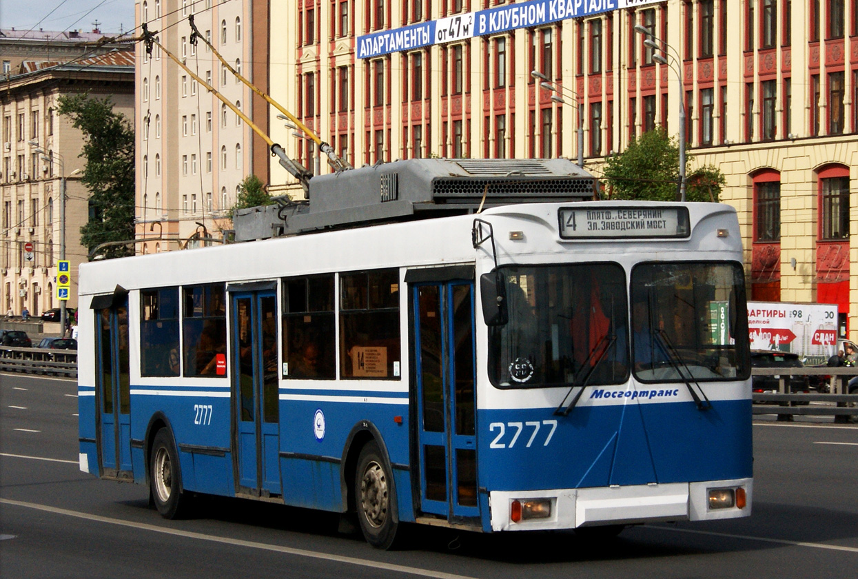 Москва, Тролза-5275.05 «Оптима» (КР МТрЗ) № 2777