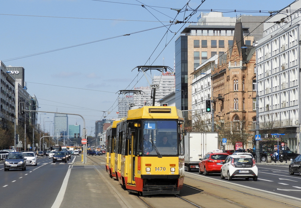 Варшава, Konstal 105Nm № 1470