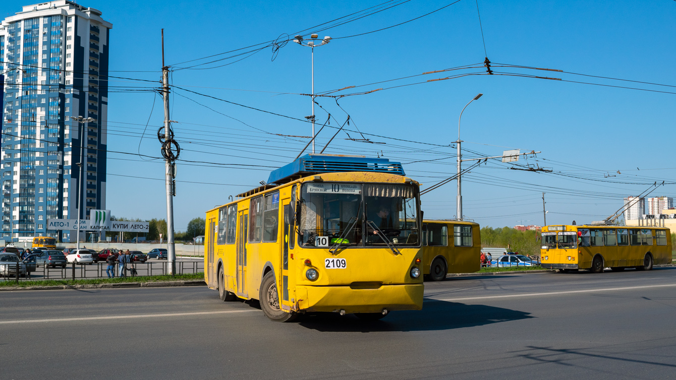 Рязань, ВЗТМ-5284 № 2109 Рязань, ВЗТМ-5284 № 2109