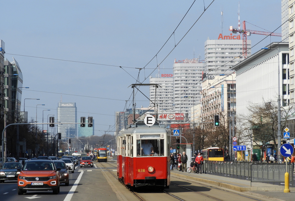 Варшава, Konstal 4Nj № 838