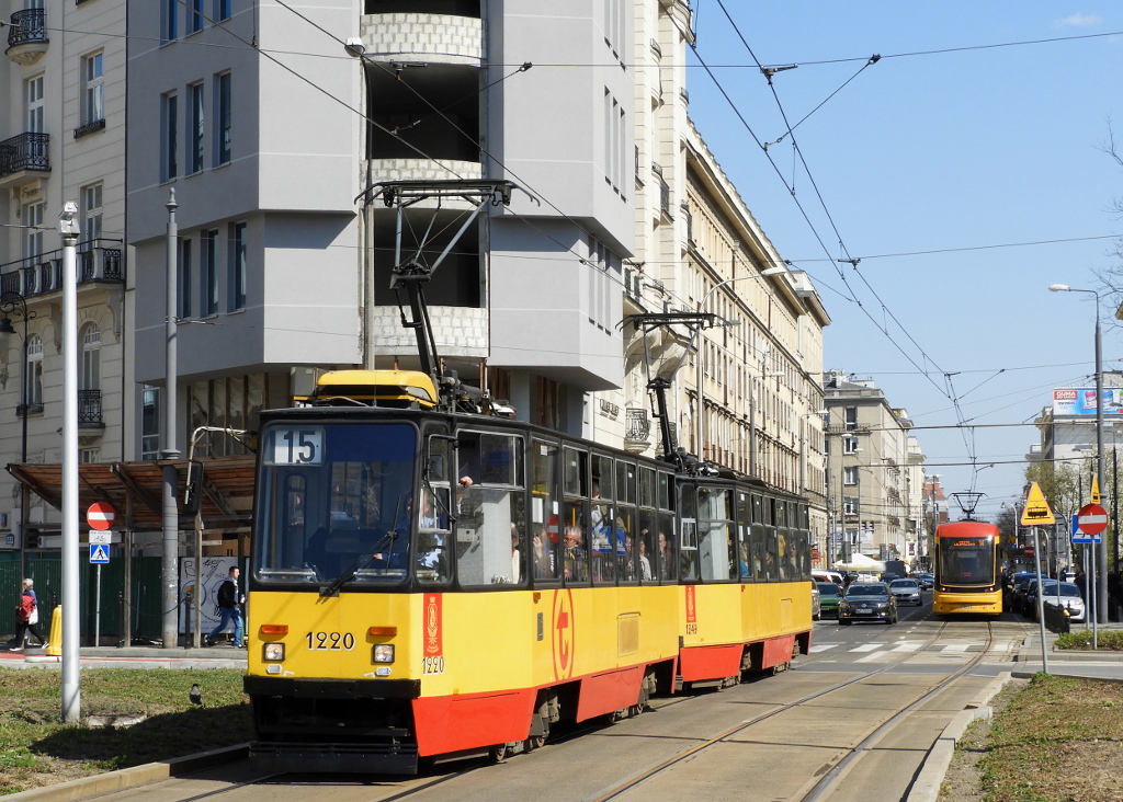 Варшава, Konstal 105Na № 1220