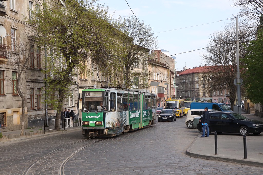 Lviv, Tatra KT4D # 1160 Lviv, Tatra KT4D # 1160