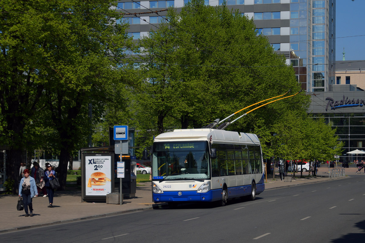 Рига, Škoda 24Tr Irisbus Citelis № 29222 Рига, Škoda 24Tr Irisbus Citelis № 29222