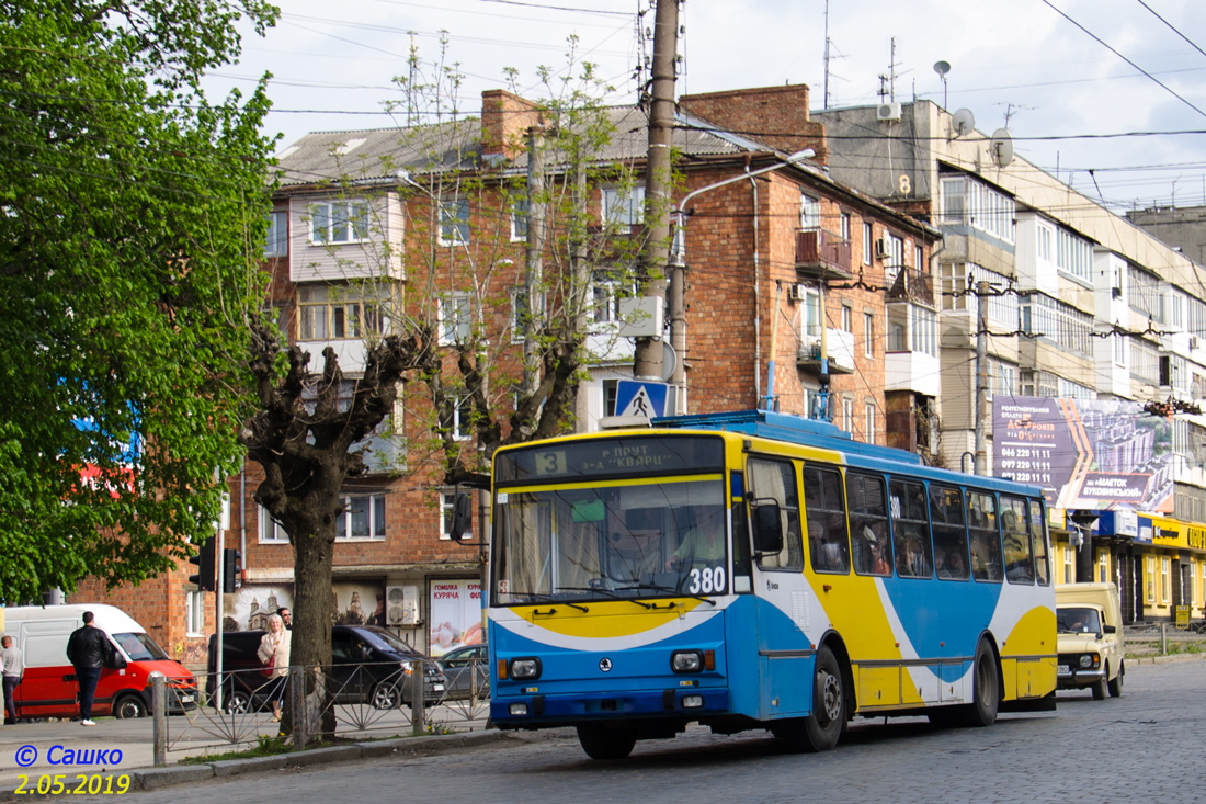 Černivci, Škoda 14Tr17/7M Br. 380 Černivci, Škoda 14Tr17/7M Br. 380