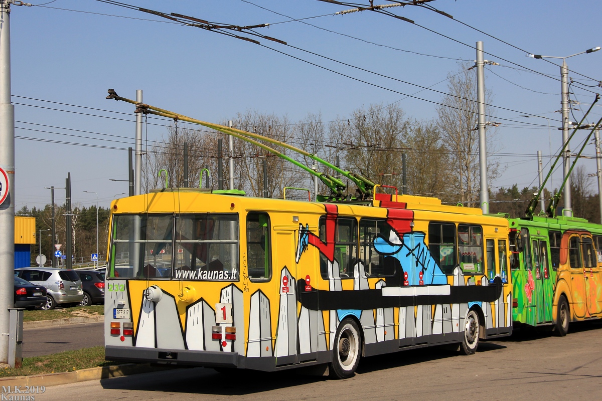 Каунас, Škoda 14Tr02 № 232