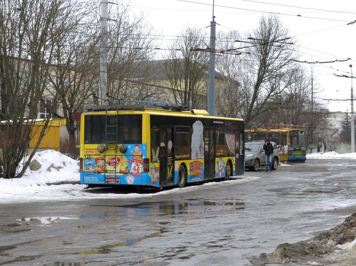 Тернополь, ЛАЗ E183D1 № 145