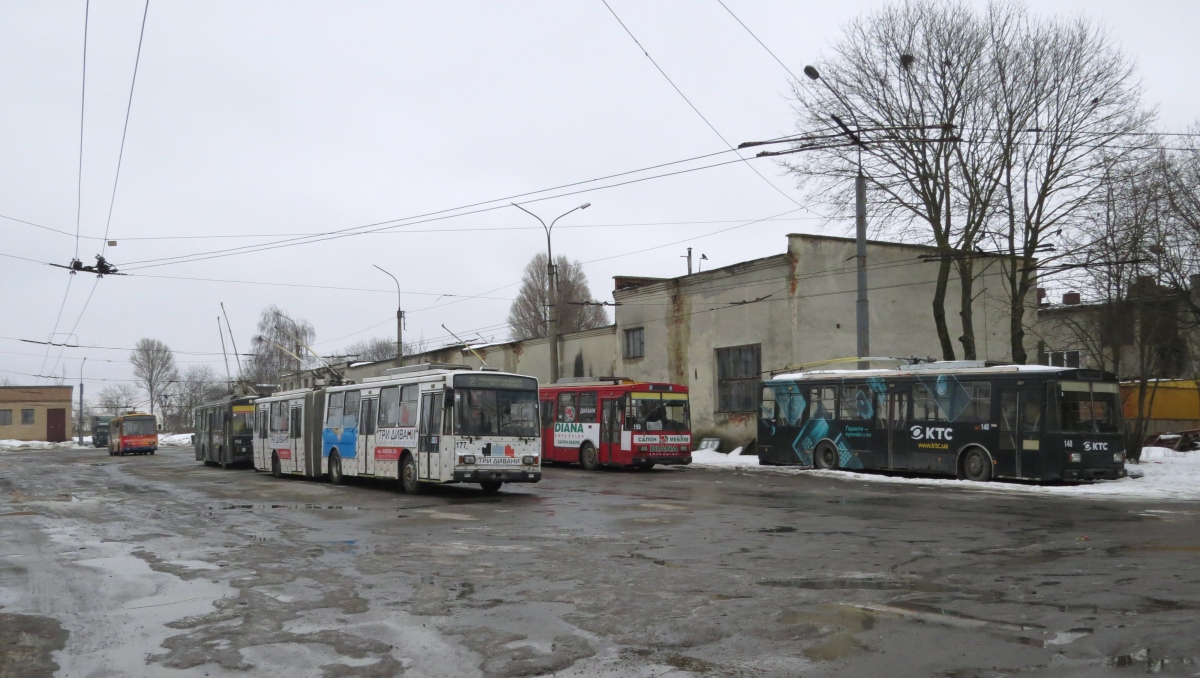 Тернополь, Škoda 15Tr13/7M № 177; Тернополь, Škoda 14Tr13/6 № 148