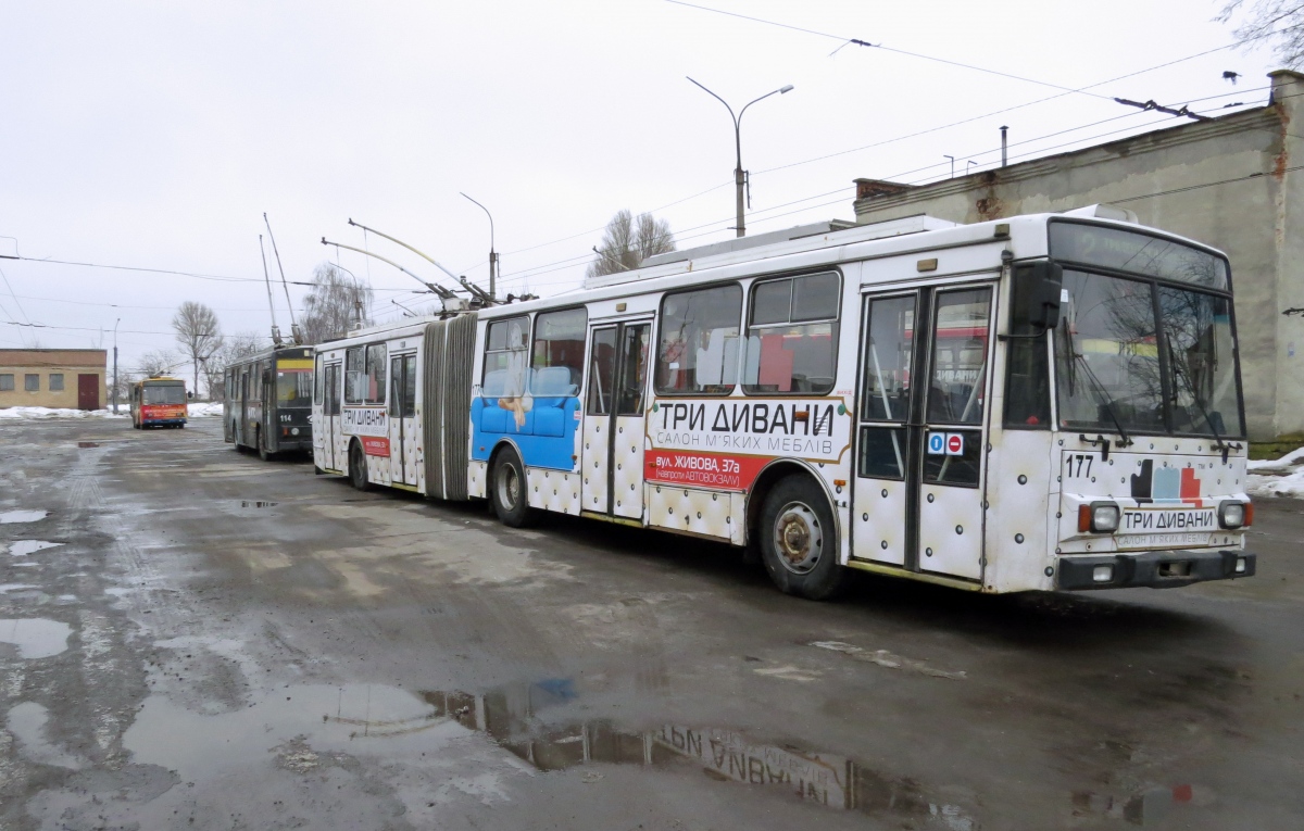 Тернополь, Škoda 15Tr13/7M № 177