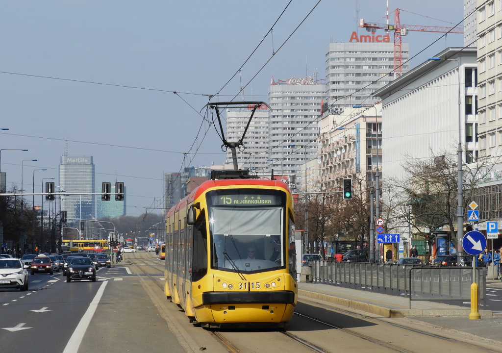 Varsova, PESA Tramicus 120N # 3115