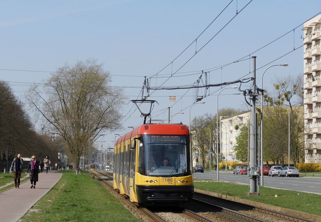 Варшава, PESA Swing 120Na № 3186