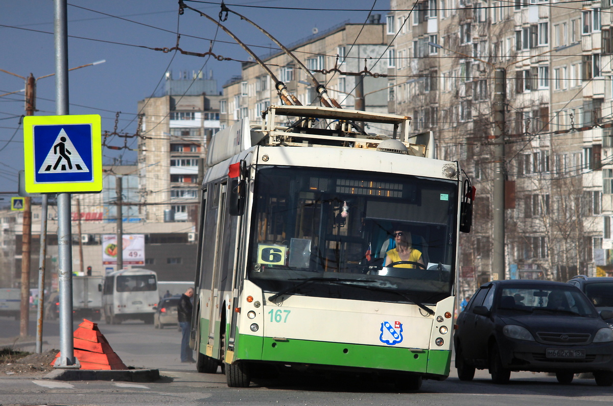 Березники, Тролза-5265.00 «Мегаполис» № 167