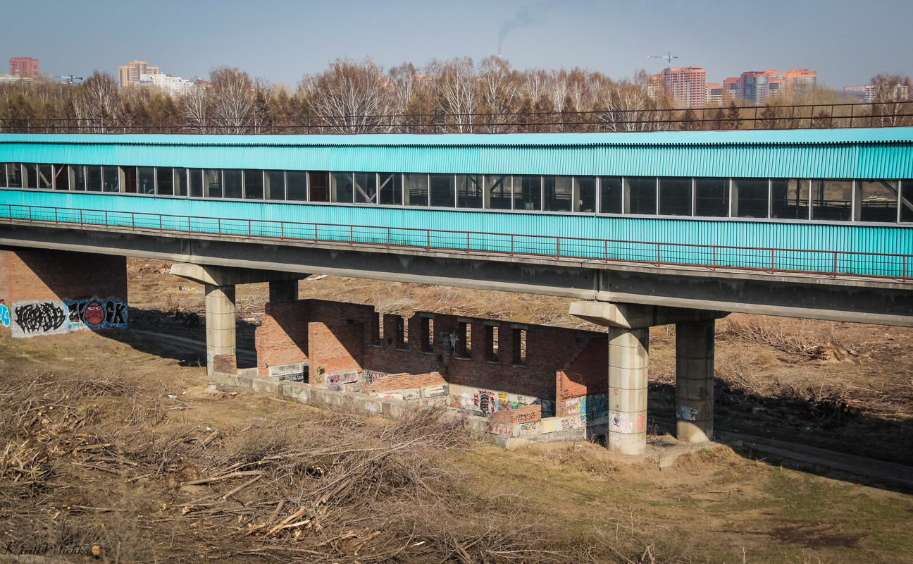 Новосибирск — Ленинская линия — метромост через Обь