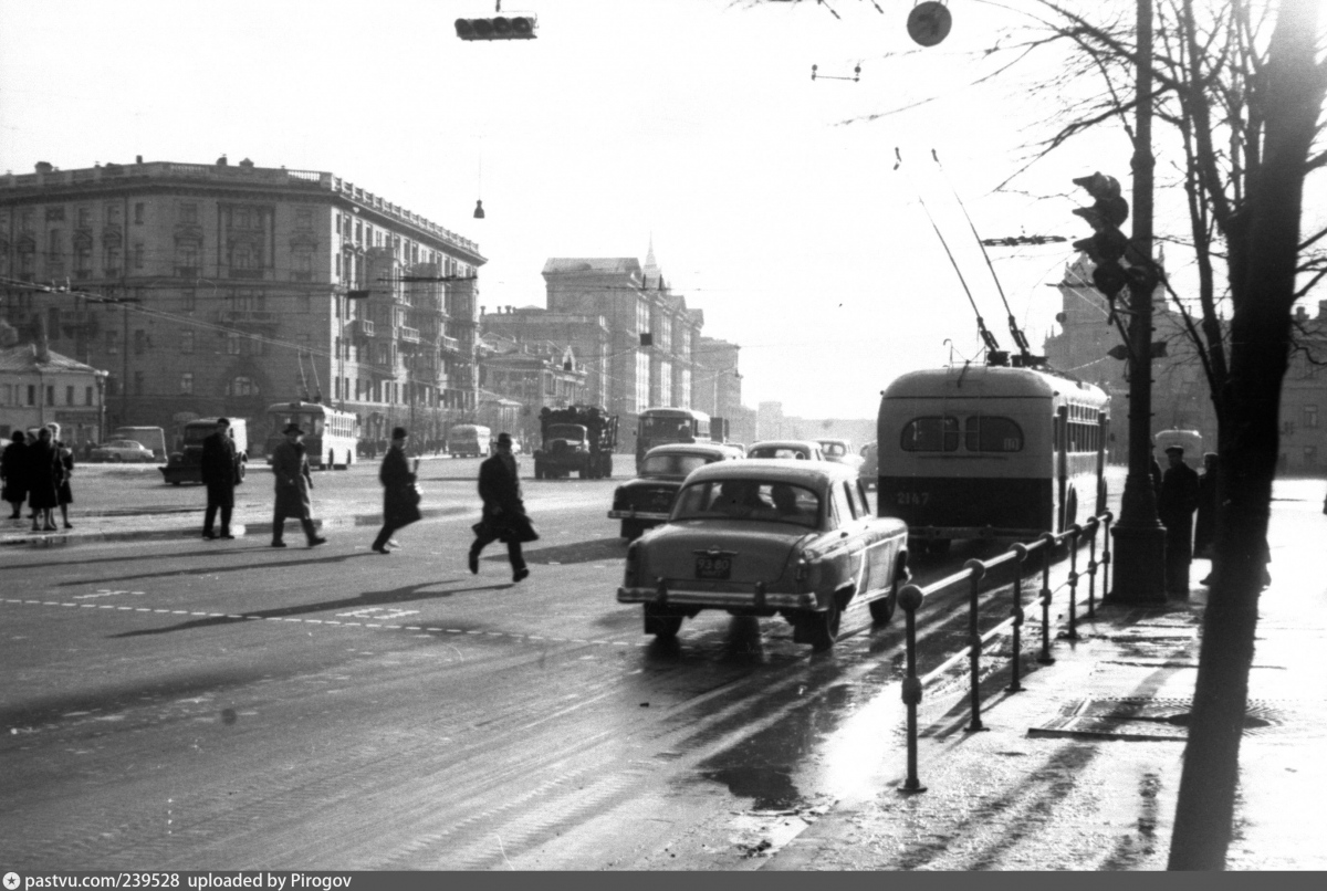Москва, МТБ-82Д № 2147; Москва — Исторические фотографии — Трамвай и Троллейбус (1946-1991)
