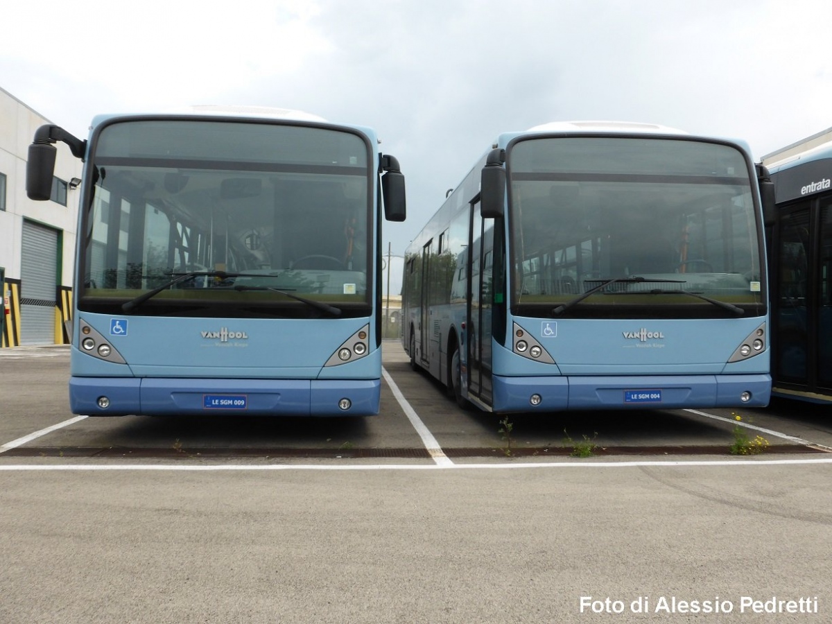 Лечче, Van Hool A330T № 009; Лечче, Van Hool A330T № 004