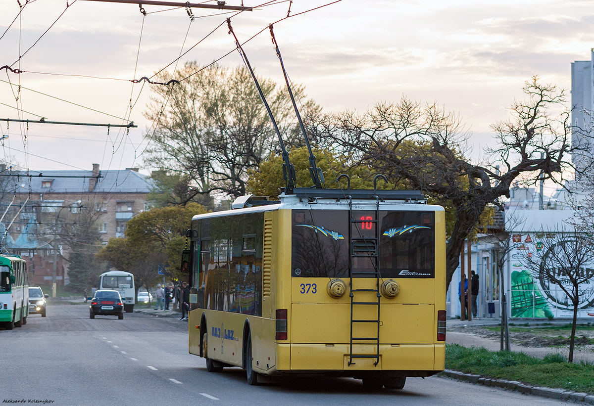 Черкассы, ЛАЗ E183D1 № 373