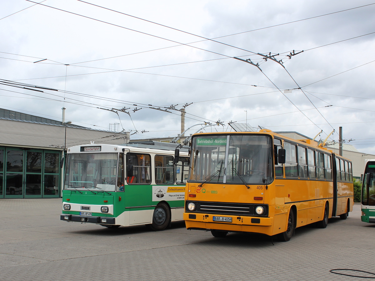 Эберсвальде, Ikarus 280.94 № 405; Эберсвальде — 17-я встреча ветеранов Эберсвальде (04.05.2019)
